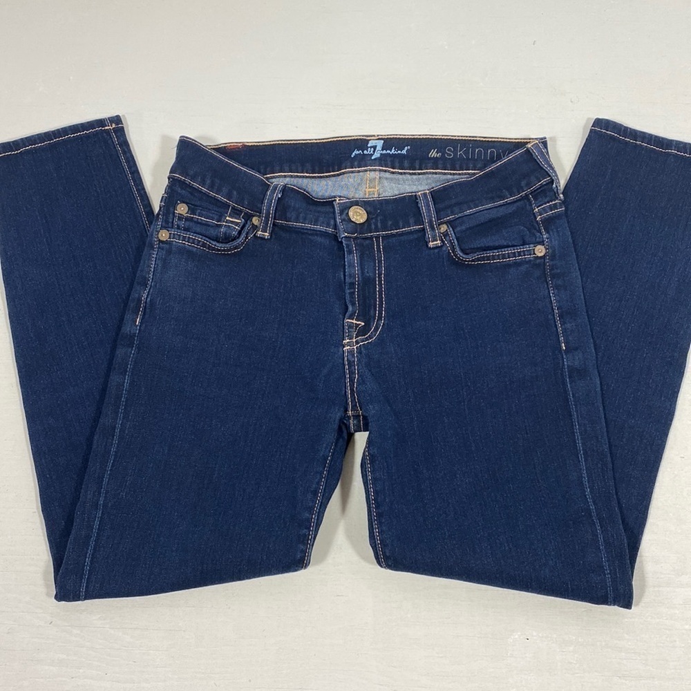 NWOT 7 for all mankind skinny ankle stretchy jeans​​​​​​​​​​​​​​​​​​